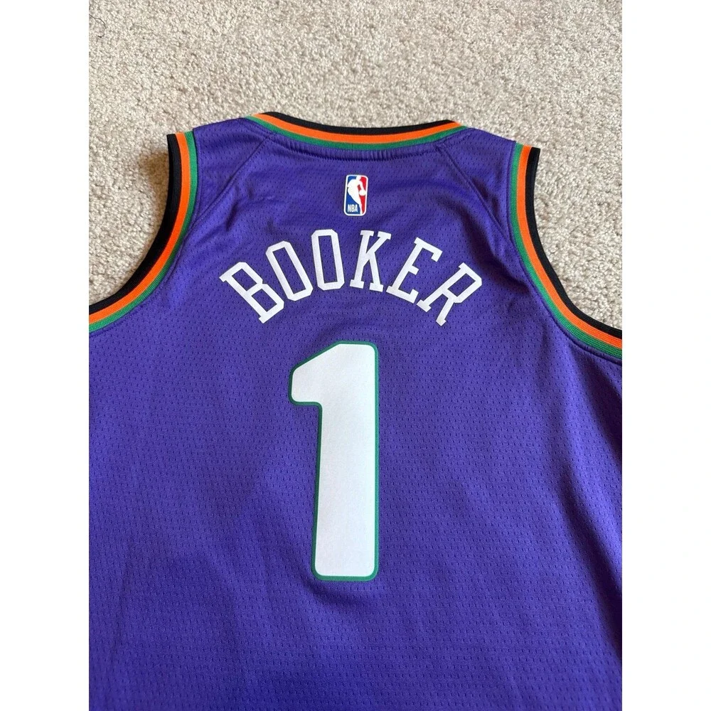 Devin Booker Phoenix Suns City Edition Nike Youth NBA Jersey Size Medium